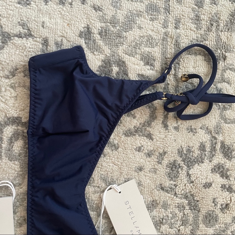 NWT Stella McCartney Navy Charm Essential Swim - Picture 9 of 12